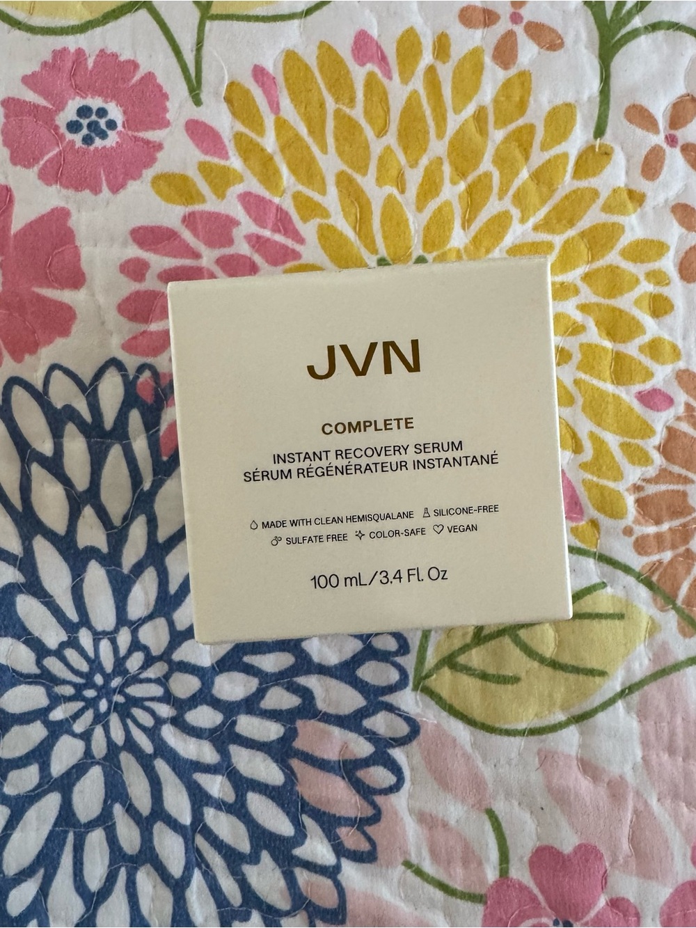 New JVN COMPLETE Instant Recovery Serum